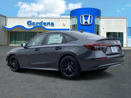 Meteorite Gray Metallic 2026 Honda Civic Sport