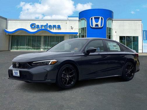 Meteorite Gray Metallic 2026 Honda Civic Sport