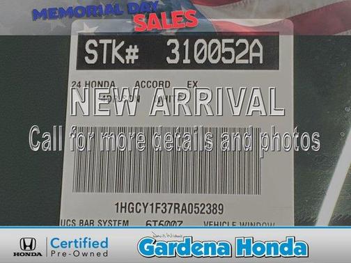 2024 Honda Accord EX