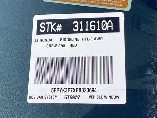 2023 Honda Ridgeline RTL-E