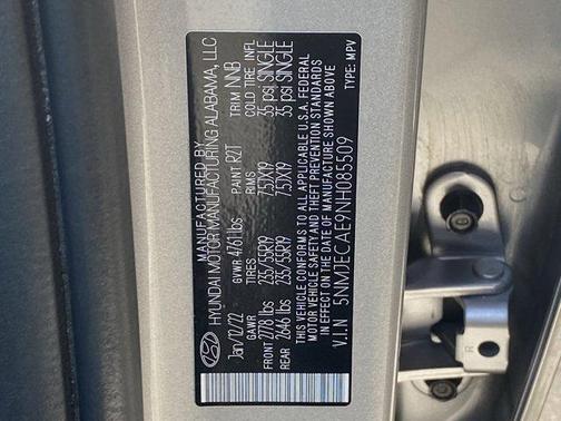 2022 Hyundai TUCSON Limited