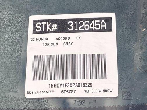 2023 Honda Accord EX