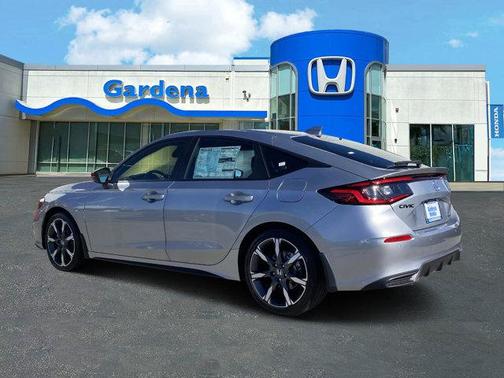 Solar Silver Metallic 2026 Honda Civic Hybrid Sport Touring