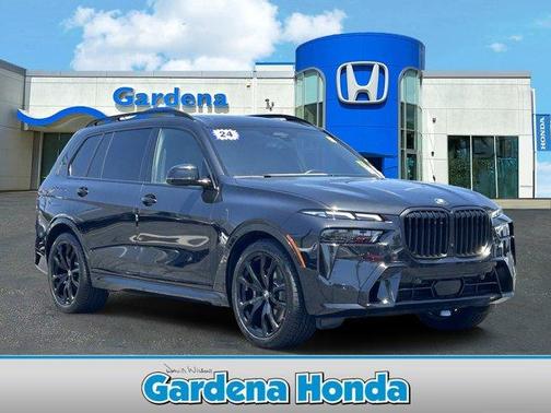Black Sapphire Metallic 2024 BMW X7 xDrive40i