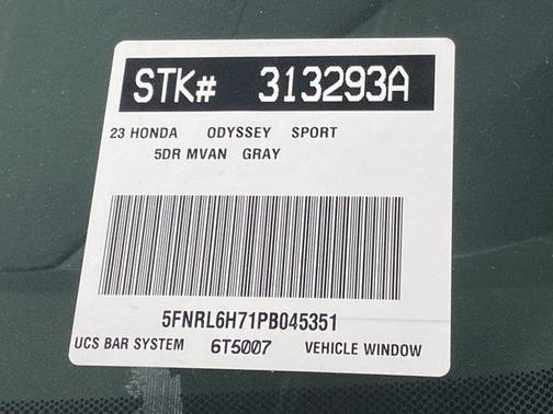 2023 Honda Odyssey Sport