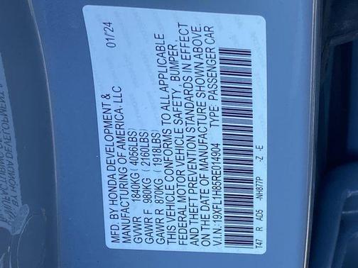 2024 Honda Civic Sport Touring