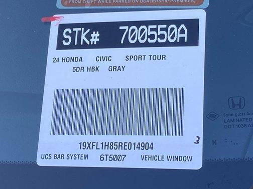 2024 Honda Civic Sport Touring