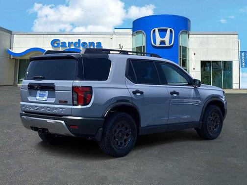 Sonic Gray Pearl 2026 Honda Passport TrailSport Elite Blackout