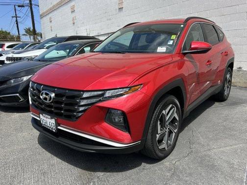 Calypso Red 2023 Hyundai TUCSON SEL