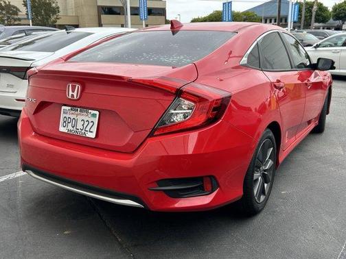 Gray 2020 Honda Civic EX