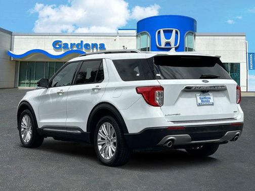 Oxford White 2020 Ford Explorer Limited
