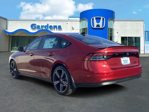 Radiant Red Metallic 2026 Honda Accord Hybrid Sport