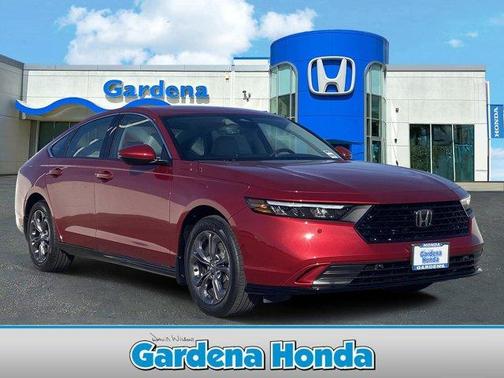 Radiant Red Metallic 2026 Honda Accord Hybrid EX-L