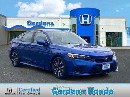 Boost Blue Pearl 2023 Honda Civic EX