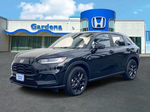 Black 2025 Honda HR-V Sport