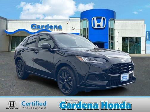 Black 2025 Honda HR-V Sport