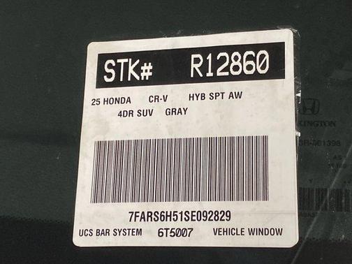 2025 Honda CR-V Hybrid Sport