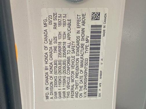 2023 Honda CR-V Hybrid Sport