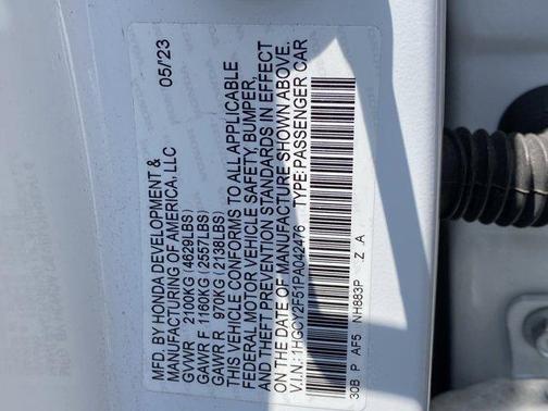 2023 Honda Accord Hybrid Sport