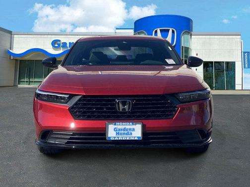 Radiant Red Metallic 2026 Honda Accord Hybrid Sport-L