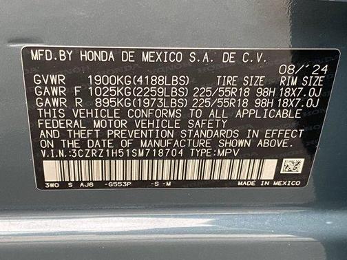 2025 Honda HR-V Sport