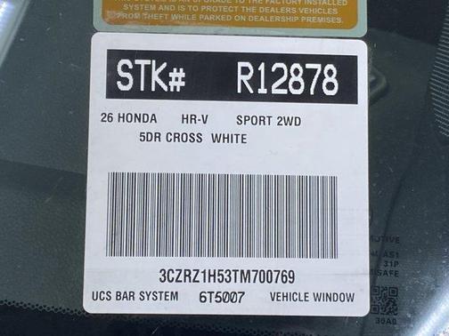 2026 Honda HR-V Sport