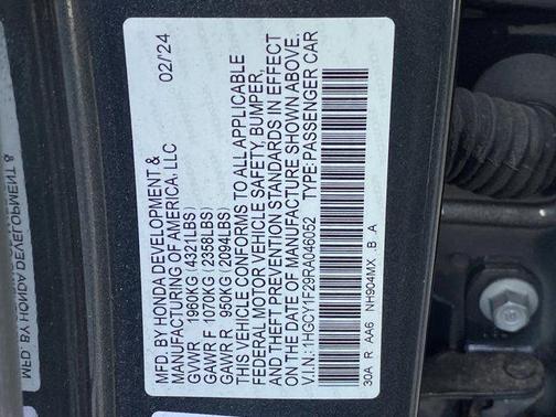 2024 Honda Accord LX