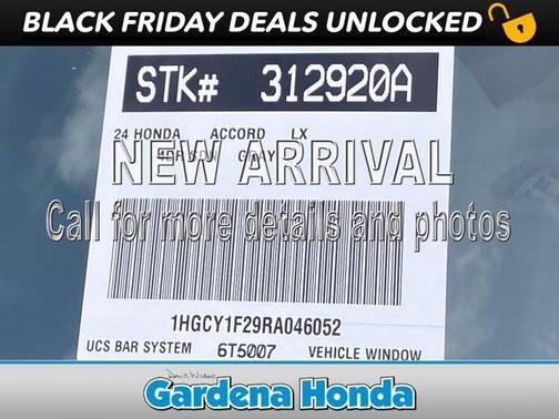 2024 Honda Accord LX