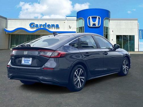 Gray 2024 Honda Civic LX