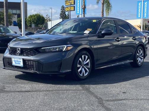 Meteorite Gray Metallic 2026 Honda Civic LX