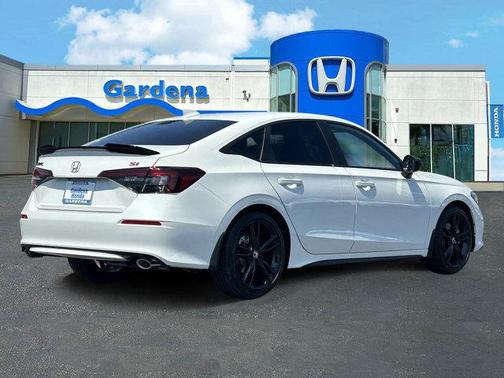 Platinum White Pearl 2026 Honda Civic Si Base