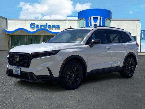 Platinum White Pearl 2026 Honda CR-V Hybrid Sport
