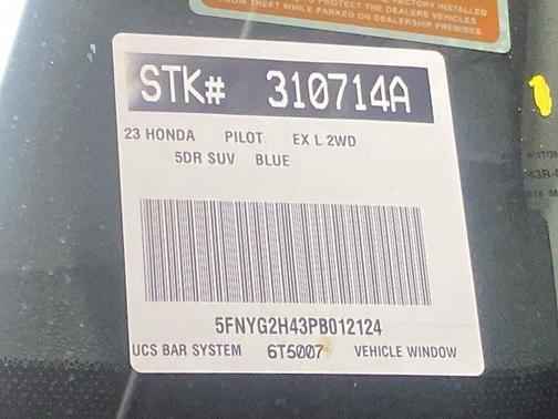 2023 Honda Pilot EX-L 8-Passenger