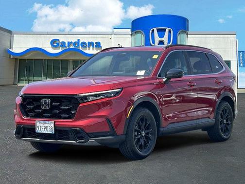 Red 2025 Honda CR-V Hybrid Sport-L