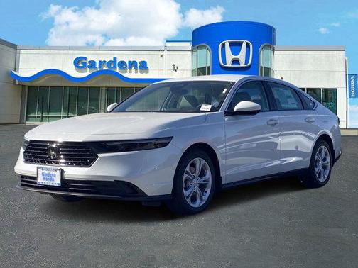 Platinum White Pearl 2026 Honda Accord LX