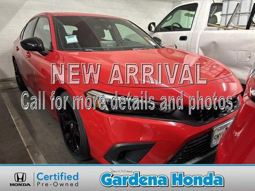 Red 2022 Honda Civic Sport