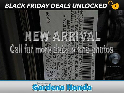 2025 Honda Accord SE