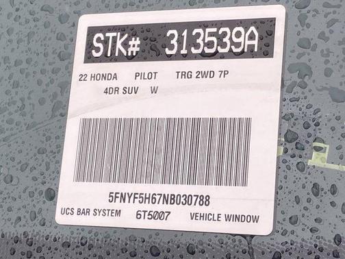 2022 Honda Pilot Touring 7-Passenger