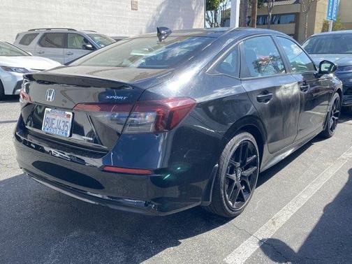 Crystal Black Pearl 2025 Honda Civic Hybrid