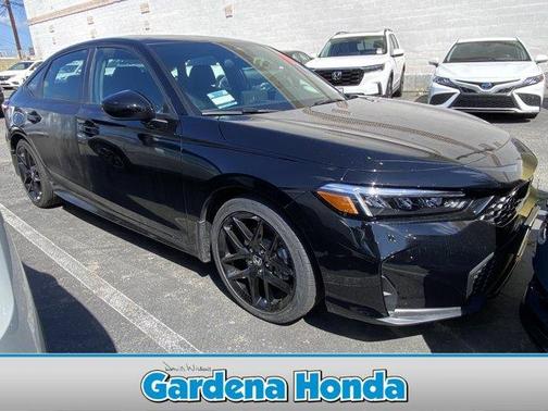 Crystal Black Pearl 2025 Honda Civic Hybrid
