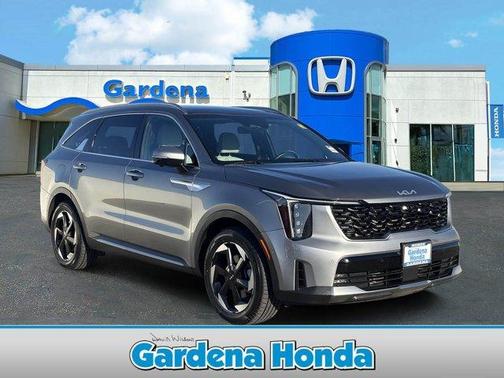 Steel Gray 2025 Kia Sorento Plug-In Hybrid SX Prestige