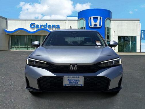 Solar Silver Metallic 2026 Honda Civic LX