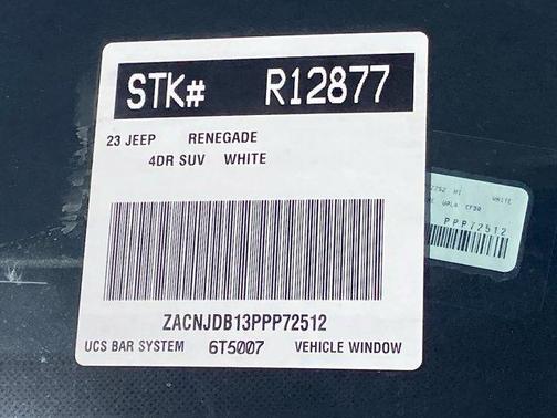 2023 Jeep Renegade Latitude