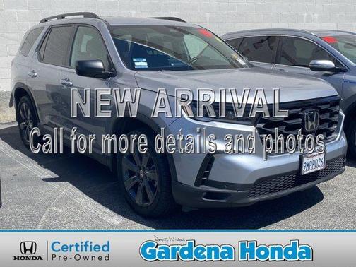 Silver 2025 Honda Pilot Sport