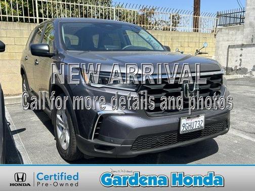 Gray 2023 Honda Pilot LX