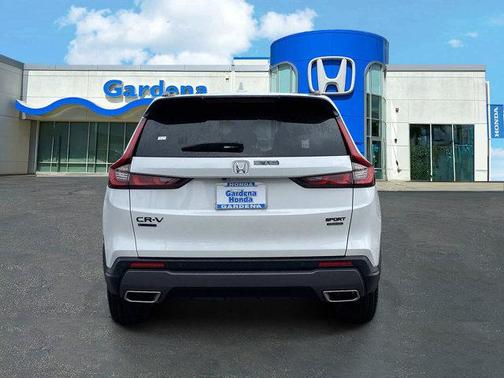 Platinum White Pearl 2026 Honda CR-V Hybrid Sport Touring