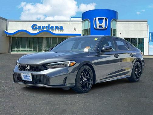 Meteorite Gray Metallic 2026 Honda Civic Sport