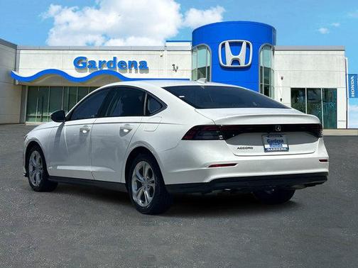 Platinum White Pearl 2024 Honda Accord LX