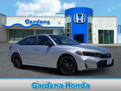 Solar Silver Metallic 2026 Honda Civic Sport