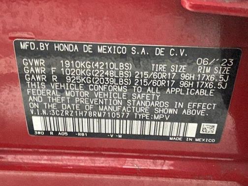 2024 Honda HR-V EX-L